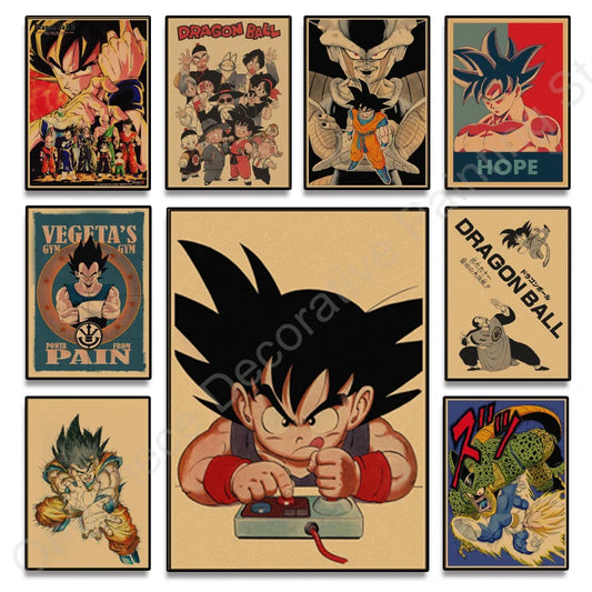 Dragon Ball Retro Poster